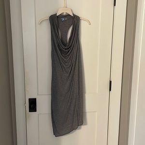 Helmut Lang Asymmetrical Racerback Dress